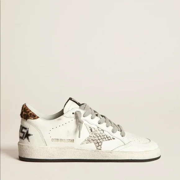 Golden Goose Shoes Golden Goose Ballstar Sneakers With Snake